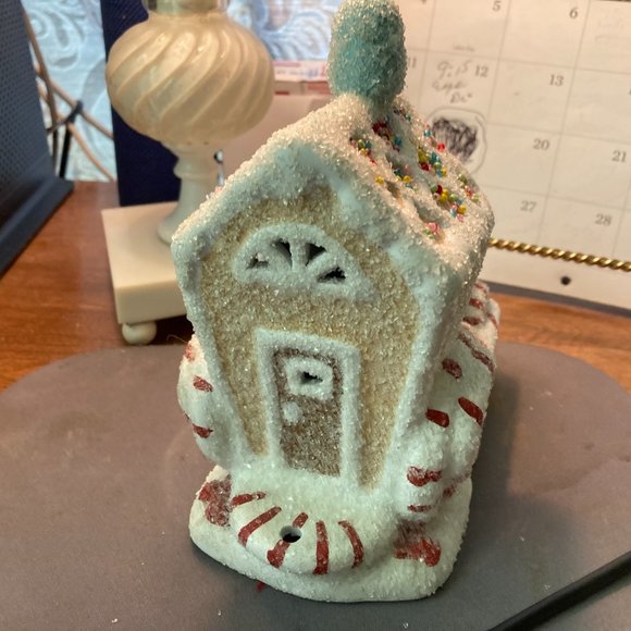 GINGERBREAD HOUSE Department 56 Candy Cane TRAIN Christmas Sweet Treats Expre - Picture 5 of 6